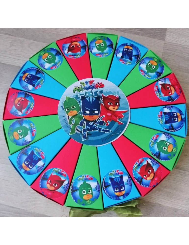 PJ Masks torta od kartona