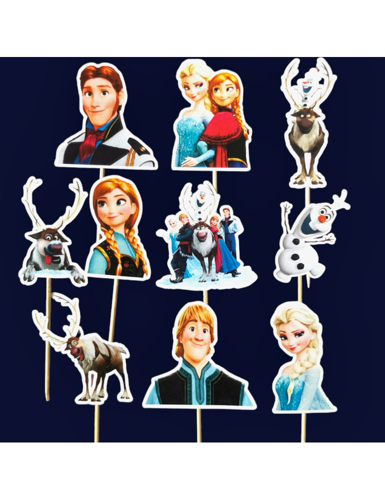Toperi Frozen - set 10 kom