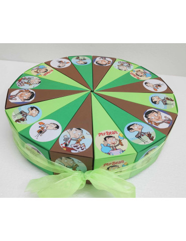 Mr Bean torta od kartona 16 parcica