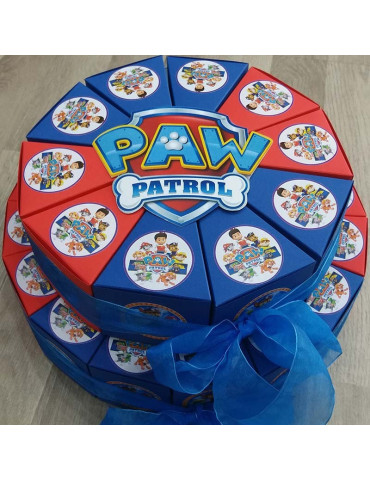 Paw patrol torta od kartona 16 parcica
