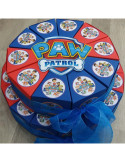 Paw patrol torta od kartona 26 parcica