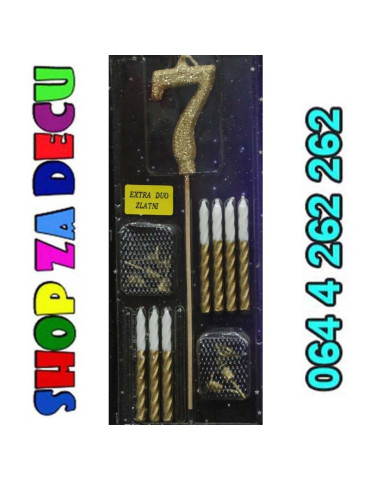 Extra duo broj 7 zlatna