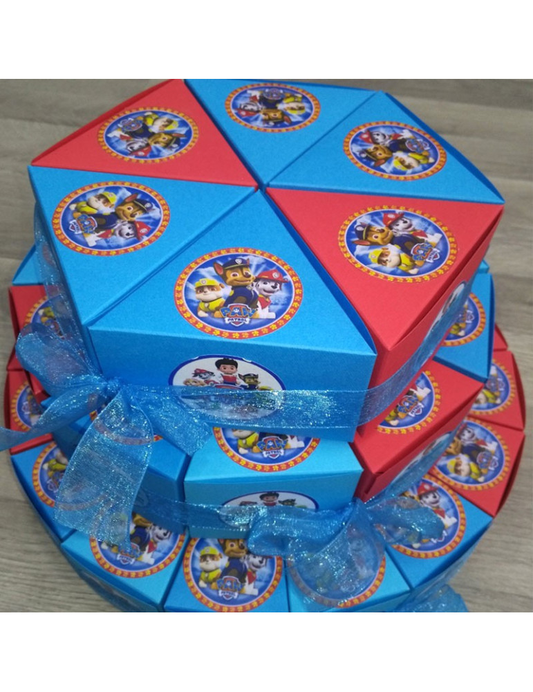 Paw patrol torta od kartona 32 parceta