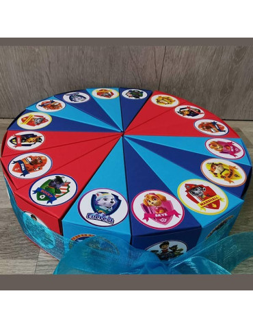 Paw patrol torta od kartona svi likovi