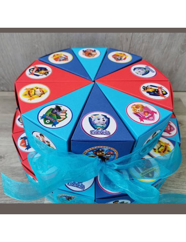 Paw patrol torta od kartona svi likovi